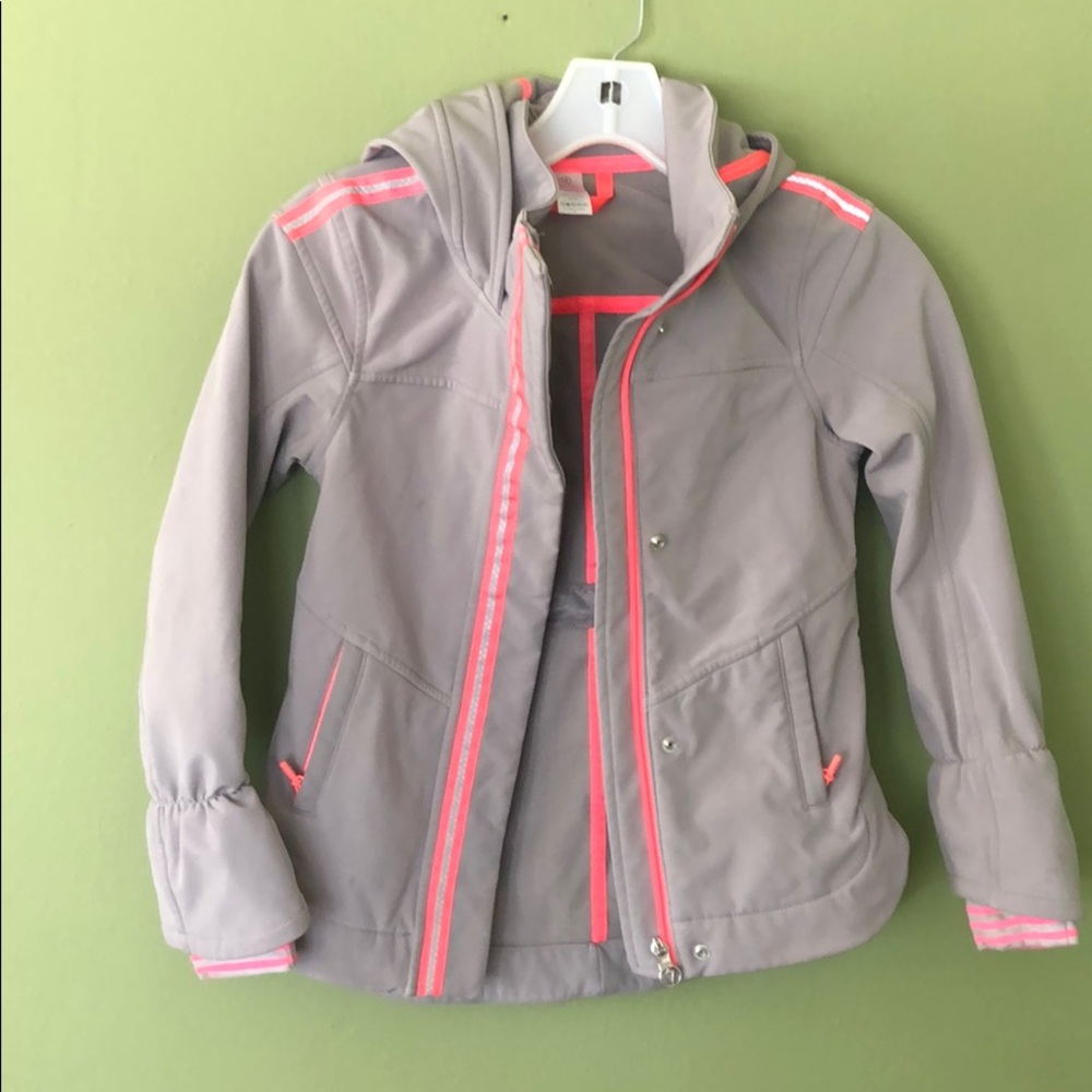 Grey Ivivva rain jacket